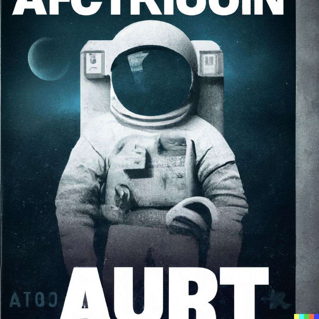 an astronaut, movie poster